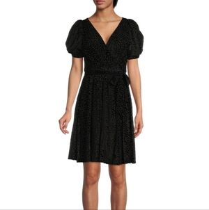 BNWT Velvet Faux Wrap Dress